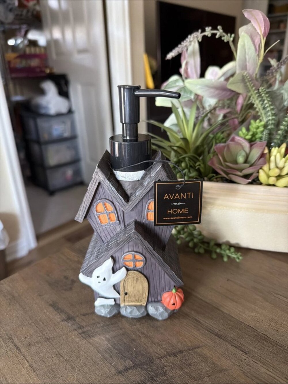 Avanti Spooky House Soap/Lotion Pump